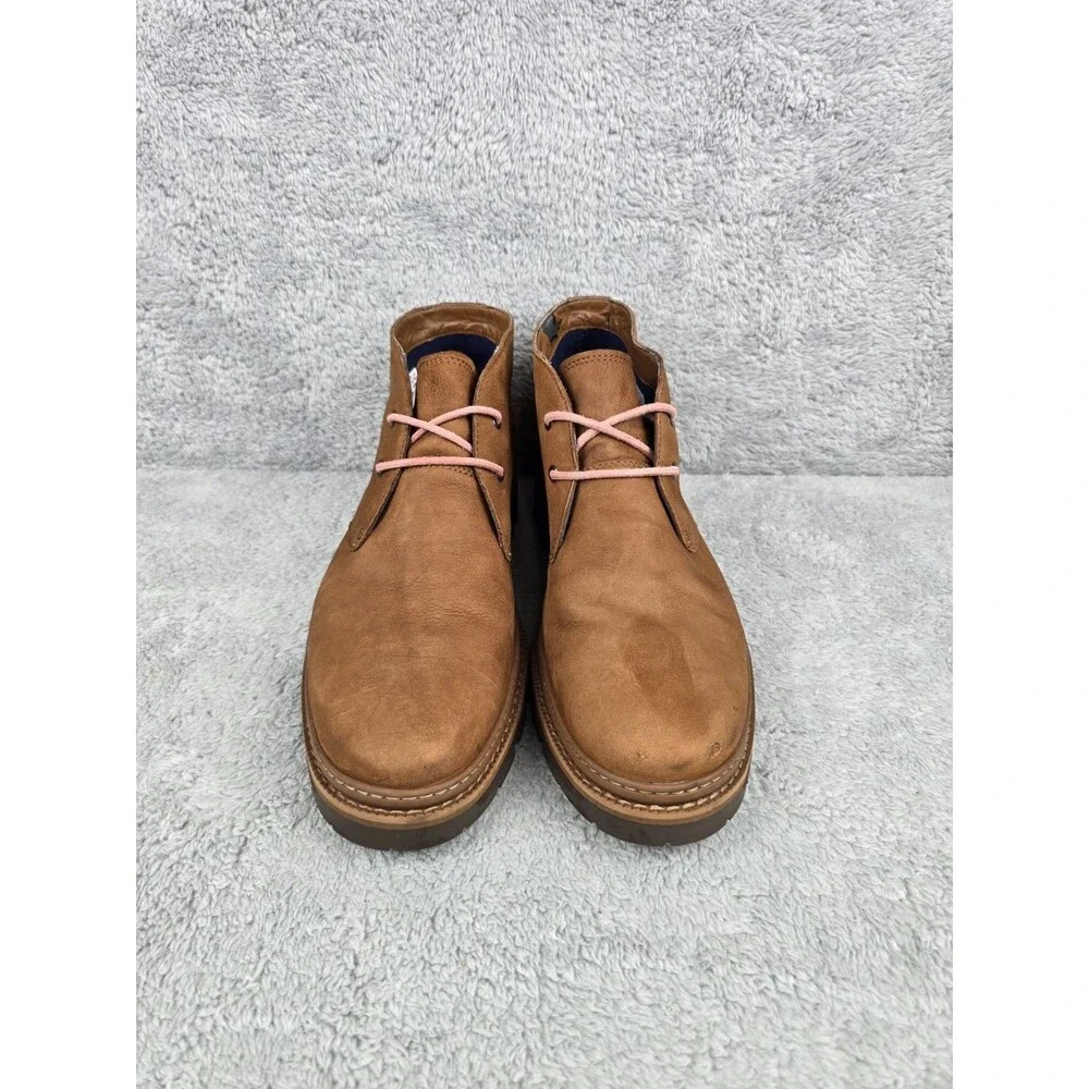 Timberland Squall Canyon Mens Size 10.5 Brown Leather Waterproof Chukka Boots